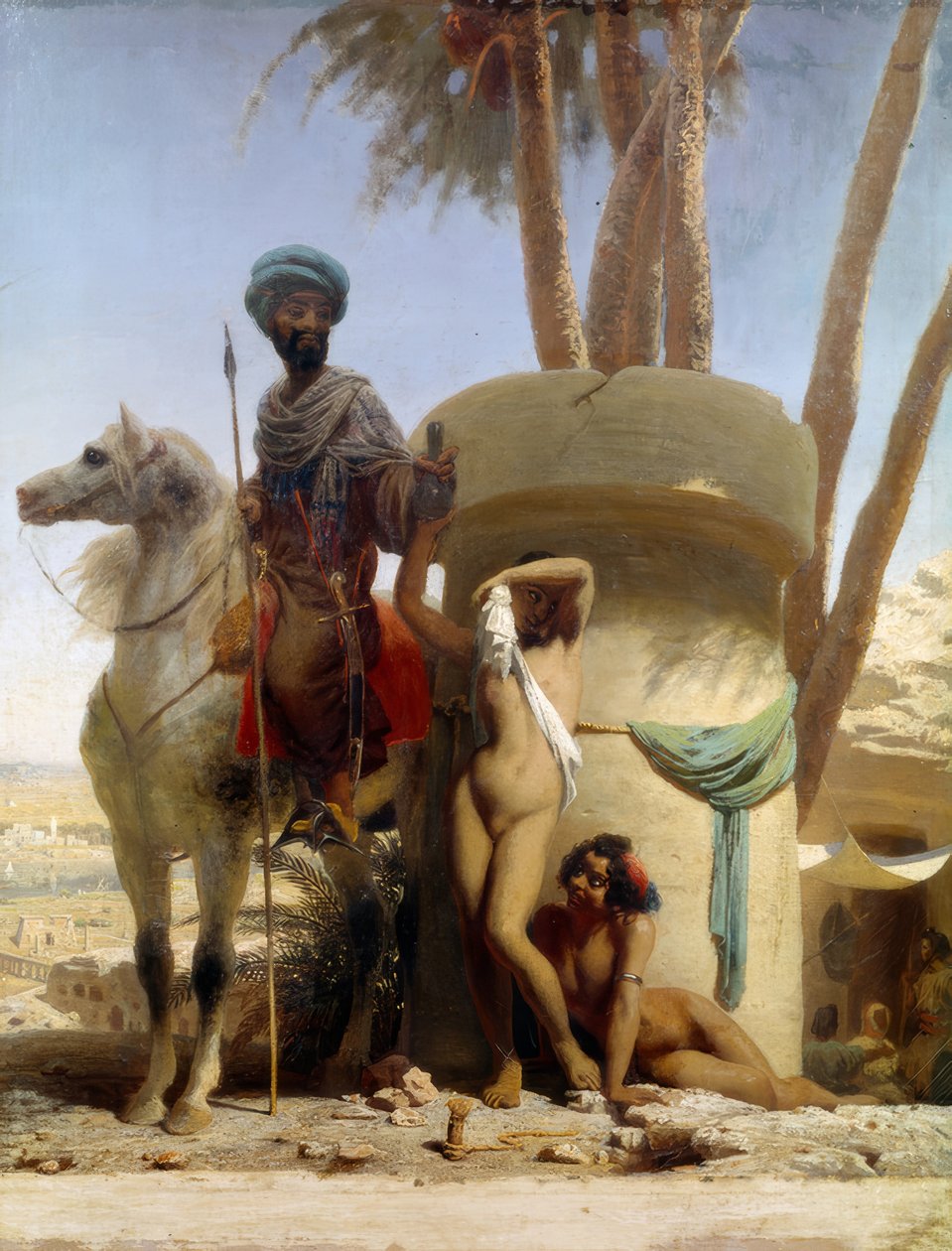 Egyptische bescheidenheid door Charles Gleyre
