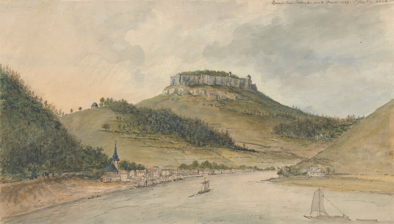 Konigstein door Charles Gore