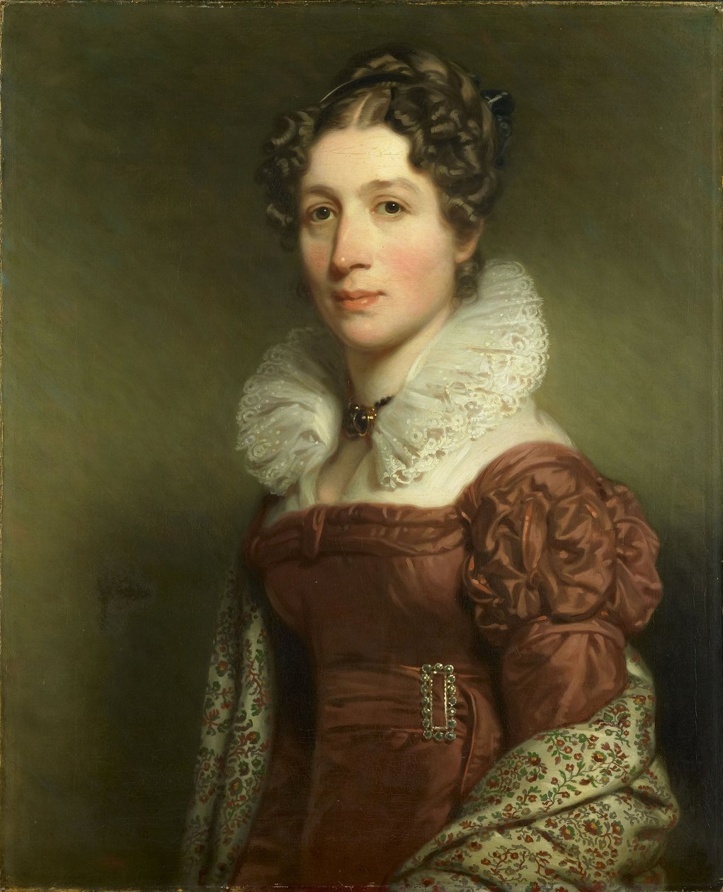 Jacoba Vetter (1796-1830), Wife of Pieter Meijer Warnars, Amsterdam Bookseller door Charles Howard Hodges
