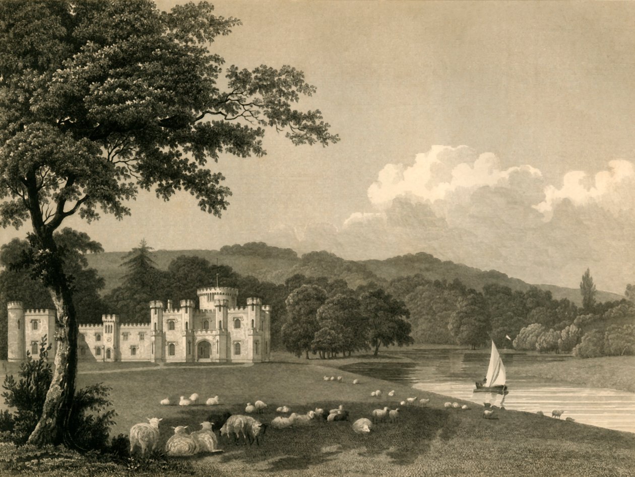 Knepp Kasteel door Charles J. Smith