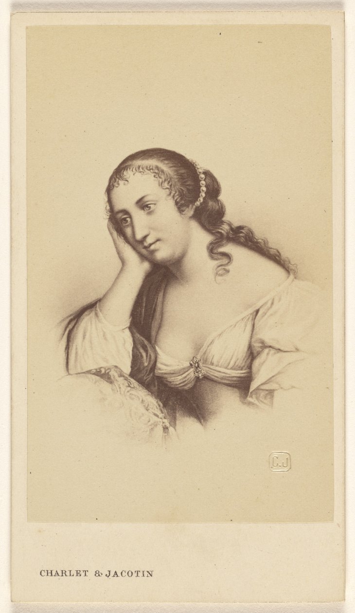 Madame de Lafayette door Charles Jacotin