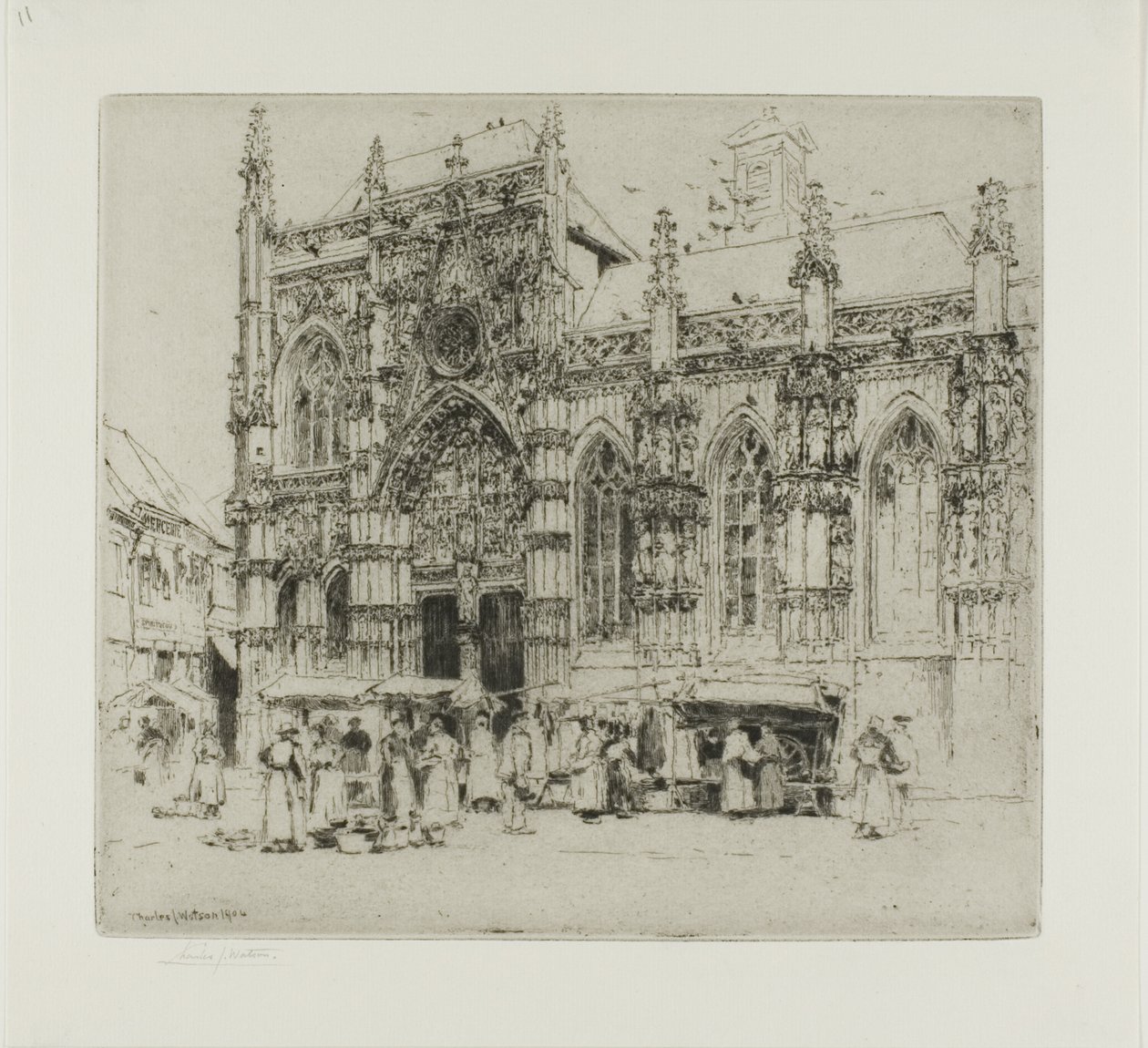 De Kapel van de Heilige Geest door Charles John Watson