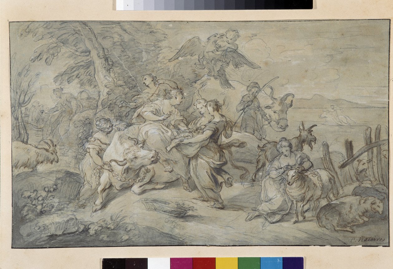 Onbekend schilderij door Charles Joseph Natoire