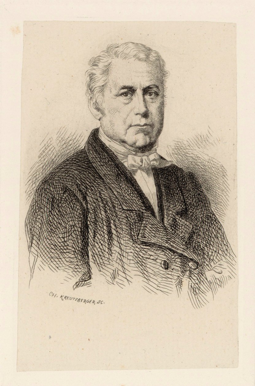 Portret van de componist Wilhelm Kienzl 1857-1941 door Charles Kreutzberger