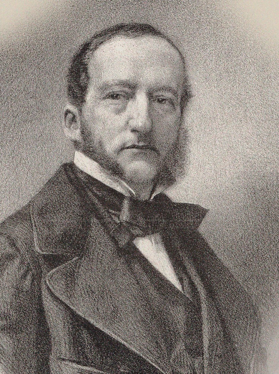 Portret van de pianist en componist Sigismund Thalberg 1812-1871 door Charles Kreutzberger