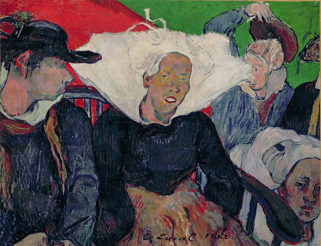 Naar de Markt, Bretagne door Charles Laval
