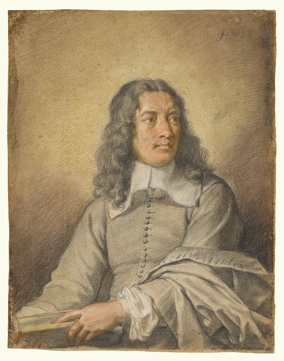 Portret van M. Quatrehomme du Lys door Charles Le Brun