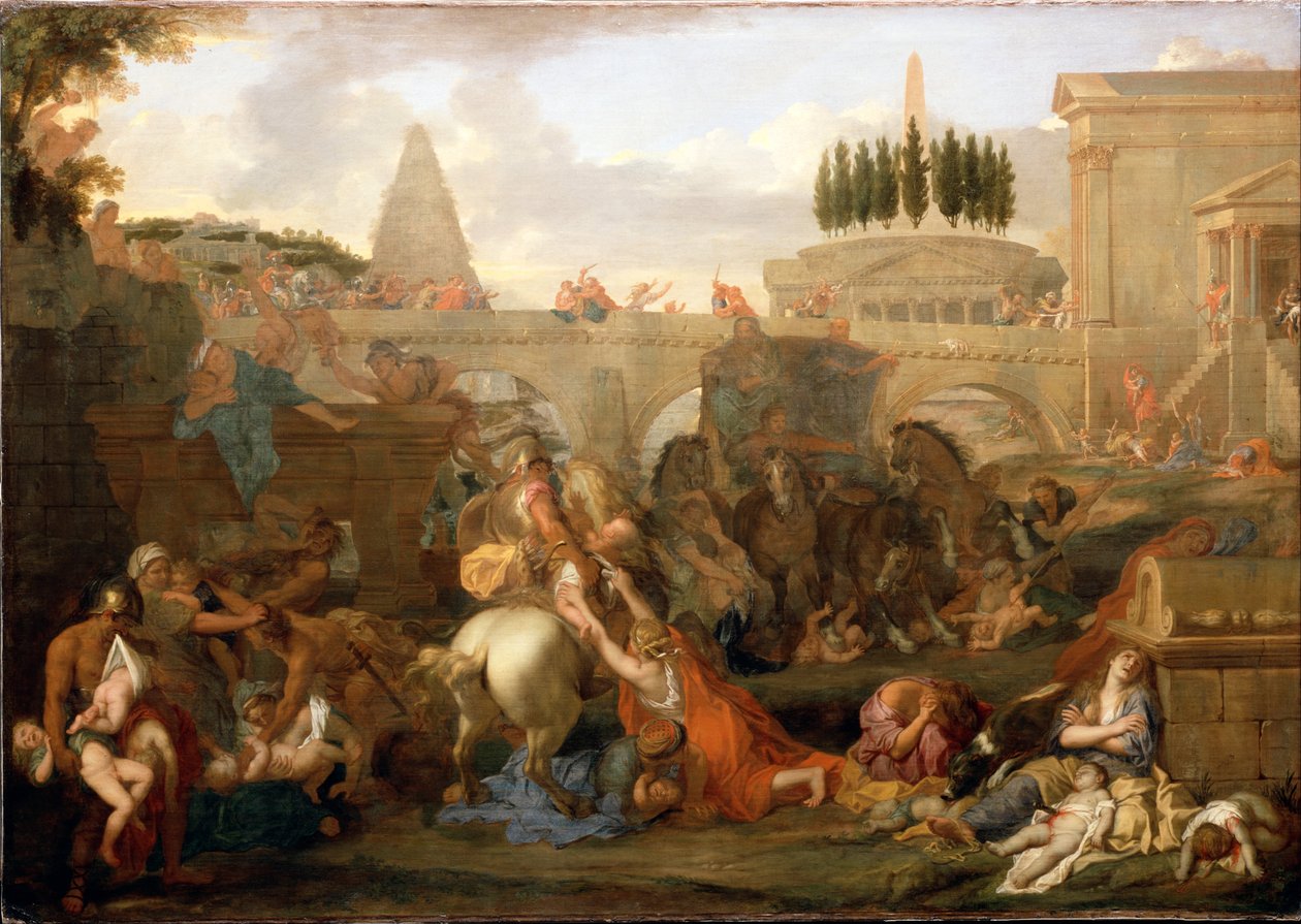 De kindermoord te Bethlehem door Charles Le Brun