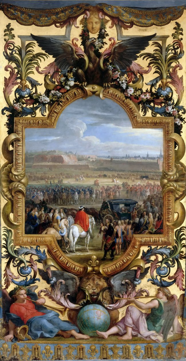 De Verovering Van Cambrai Op 18 April 1677 door Charles Le Brun