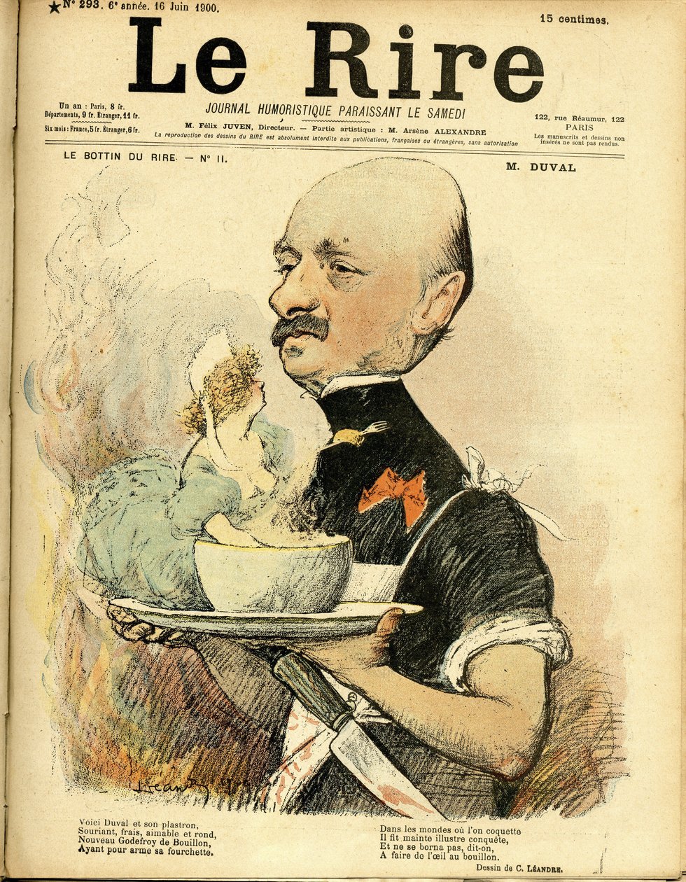 Illustratie van Charles Leandre (1862-1934) voor de omslag van Le Rire door Charles Leandre