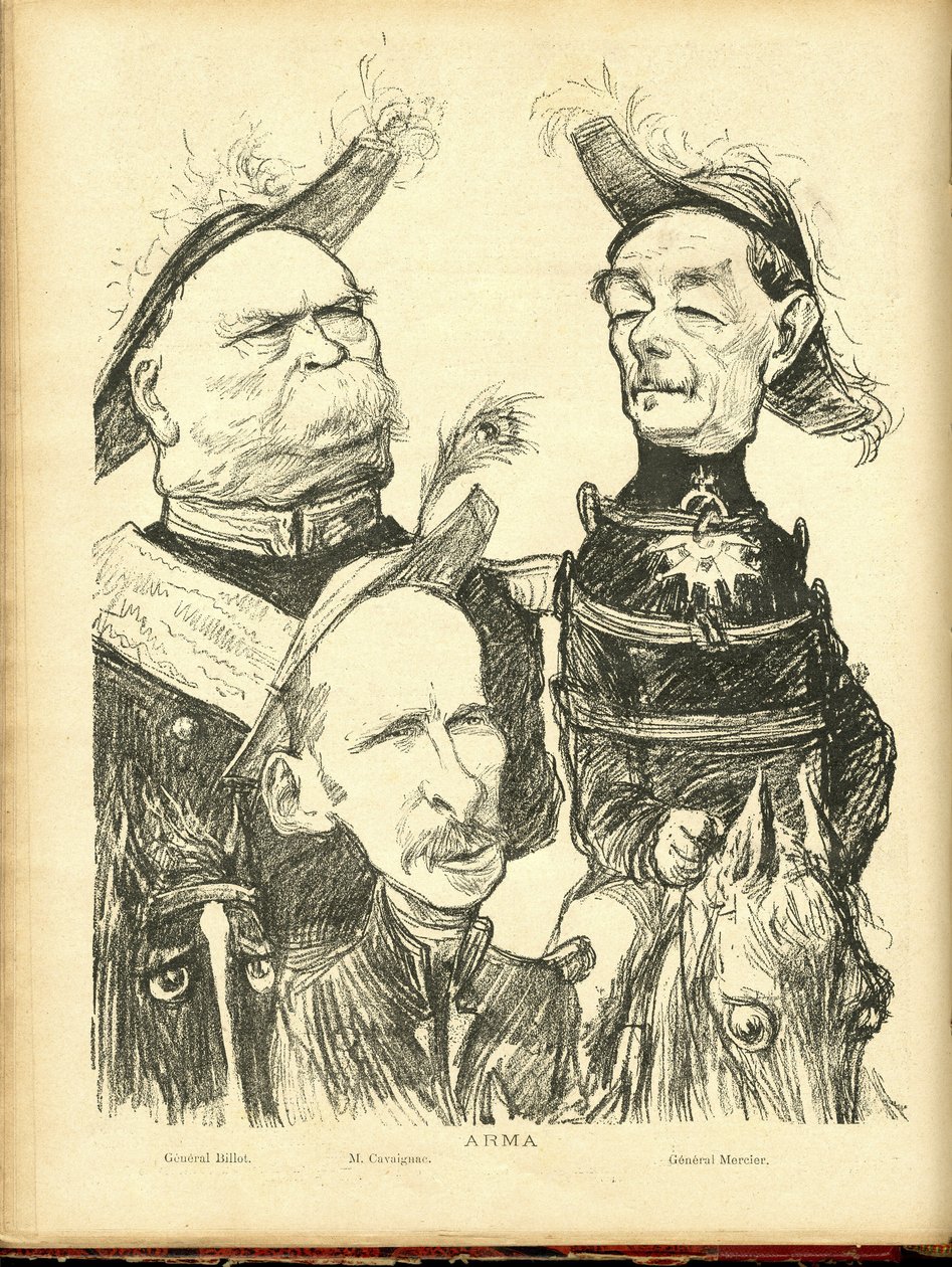 Illustratie van Charles Leandre (1862-1934) in Le Rire door Charles Leandre
