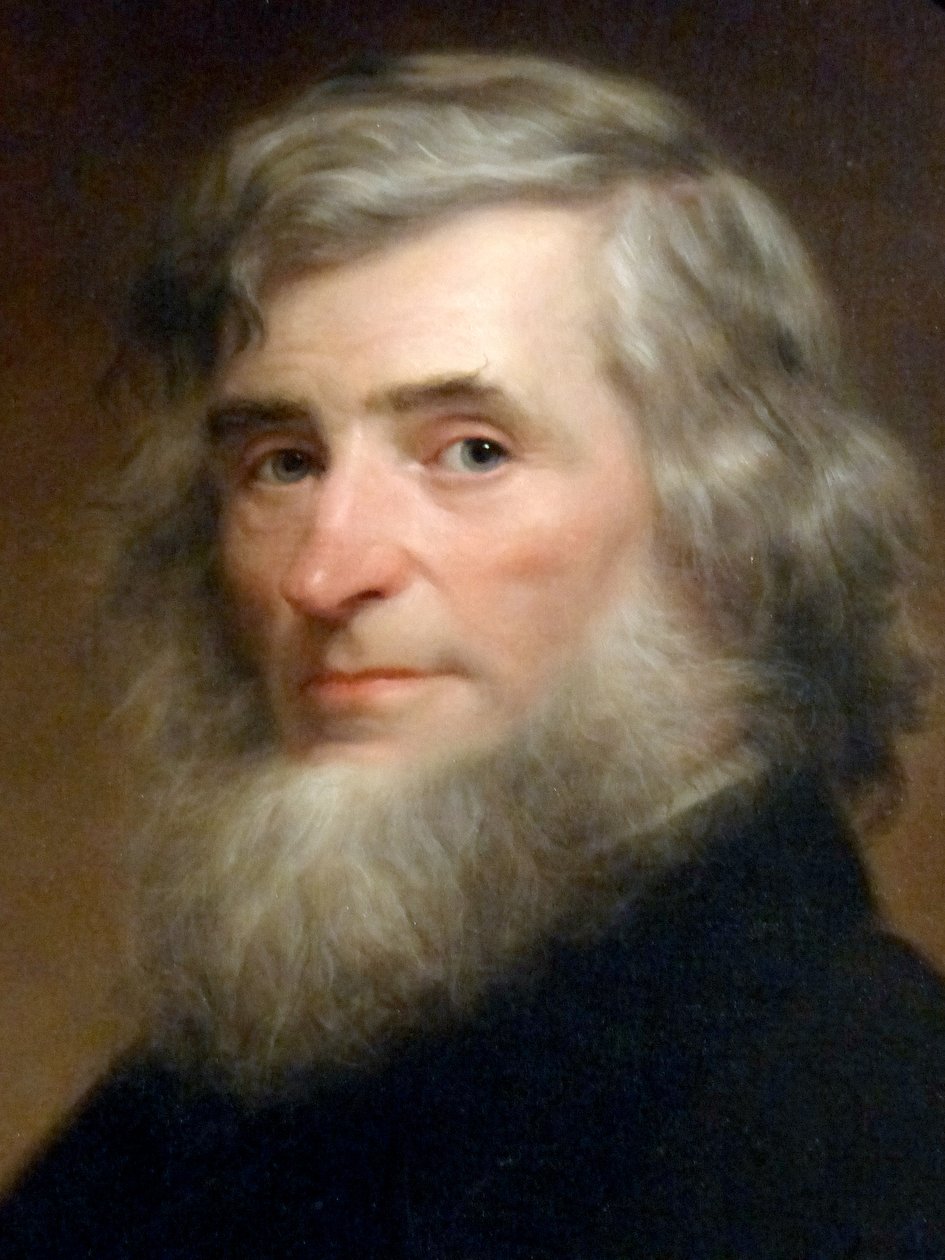 Portret van Asher Brown Durand door Charles Loring Elliott
