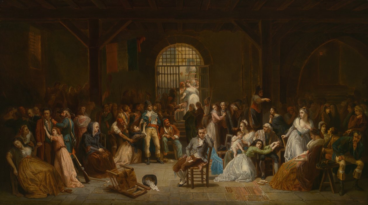 De Appèl van de Laatste Slachtoffers van de Terreur door Charles Louis Müller