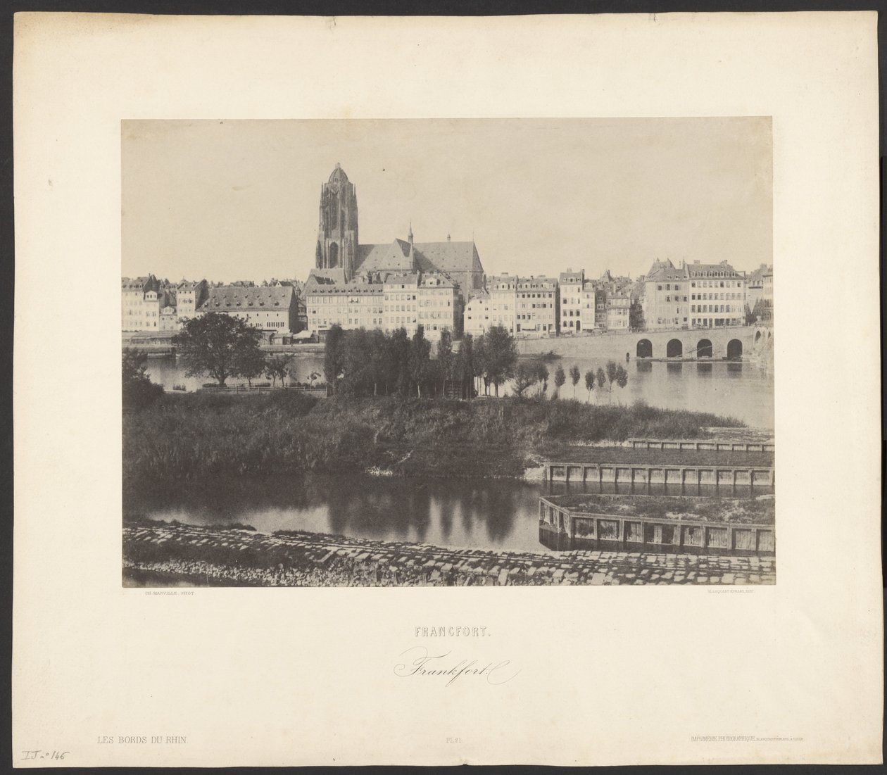 Frankfurt / Frankfort. door Charles Marville