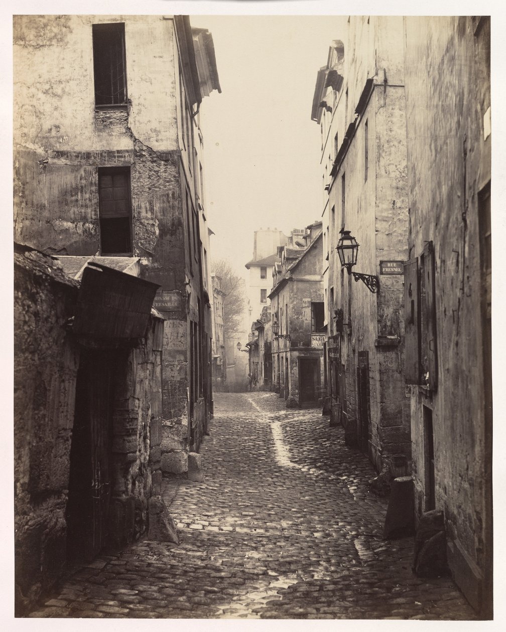 Rue Traversine (vanaf de Rue d