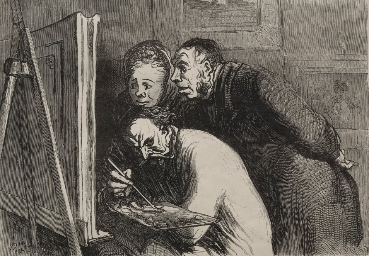 De Schilders en de Bourgeois door Charles Maurand