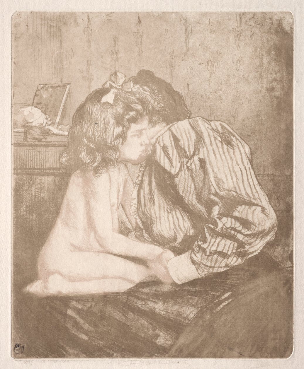 Vertrouwelijkheden, uit Een Nieuwe Sentimentele Opvoeding door Charles Maurin