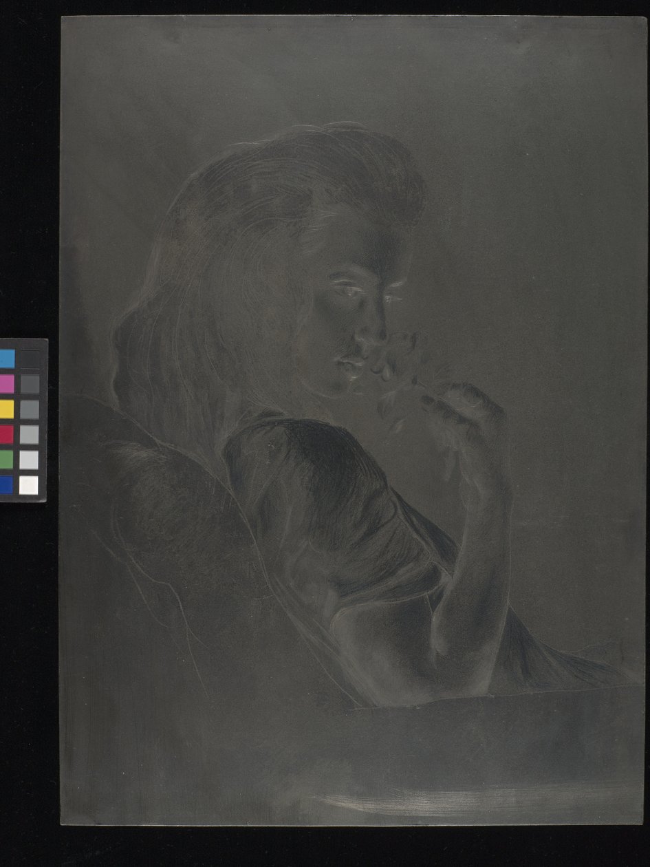 Bord voor La Rose Thé (De Theeroos) door Charles Maurin