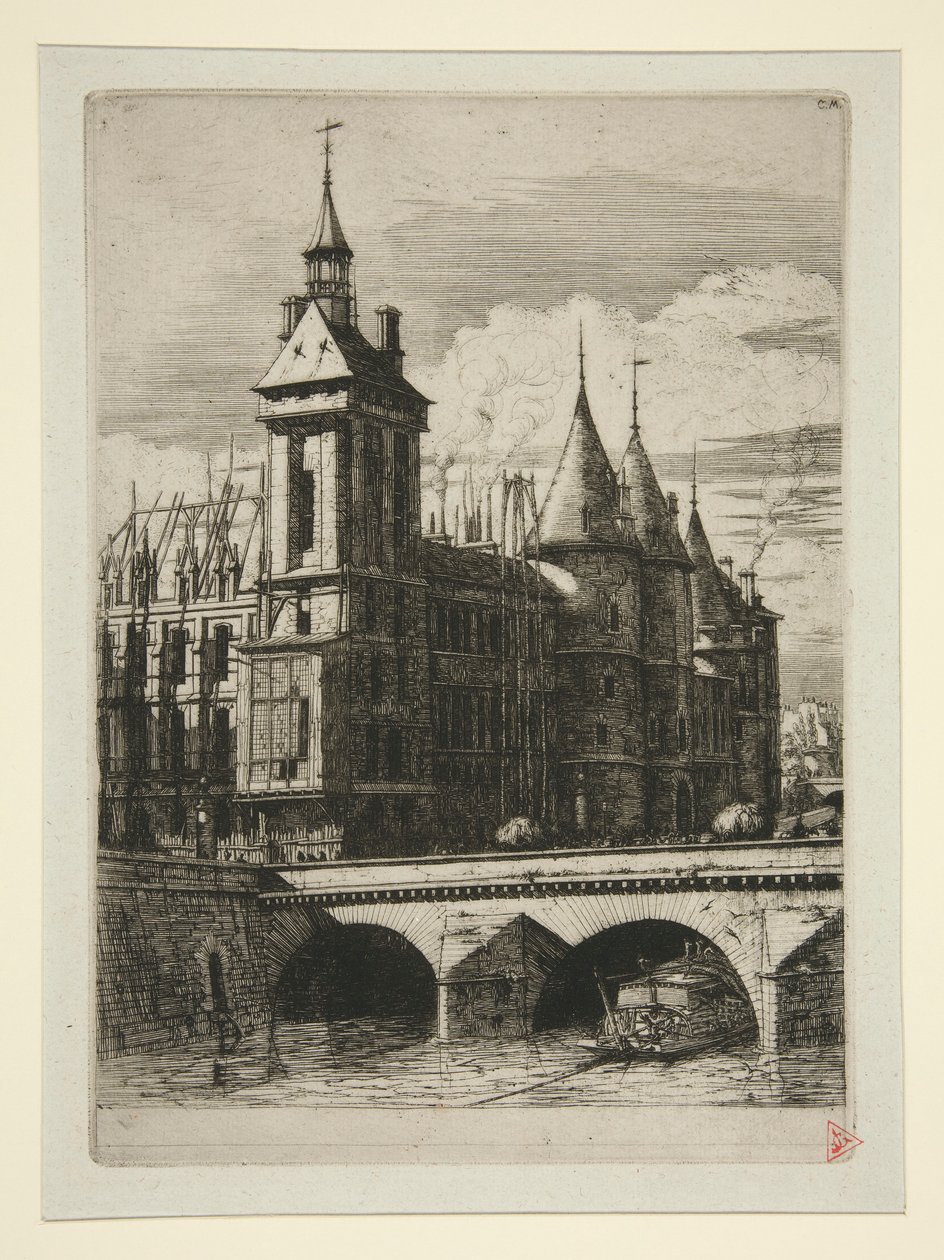 La Tour de L door Charles Meryon
