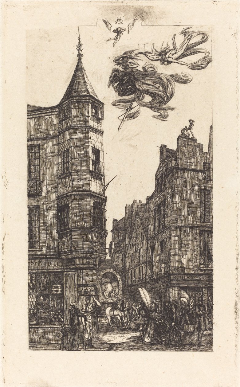 Huis met een torentje, Rue de l