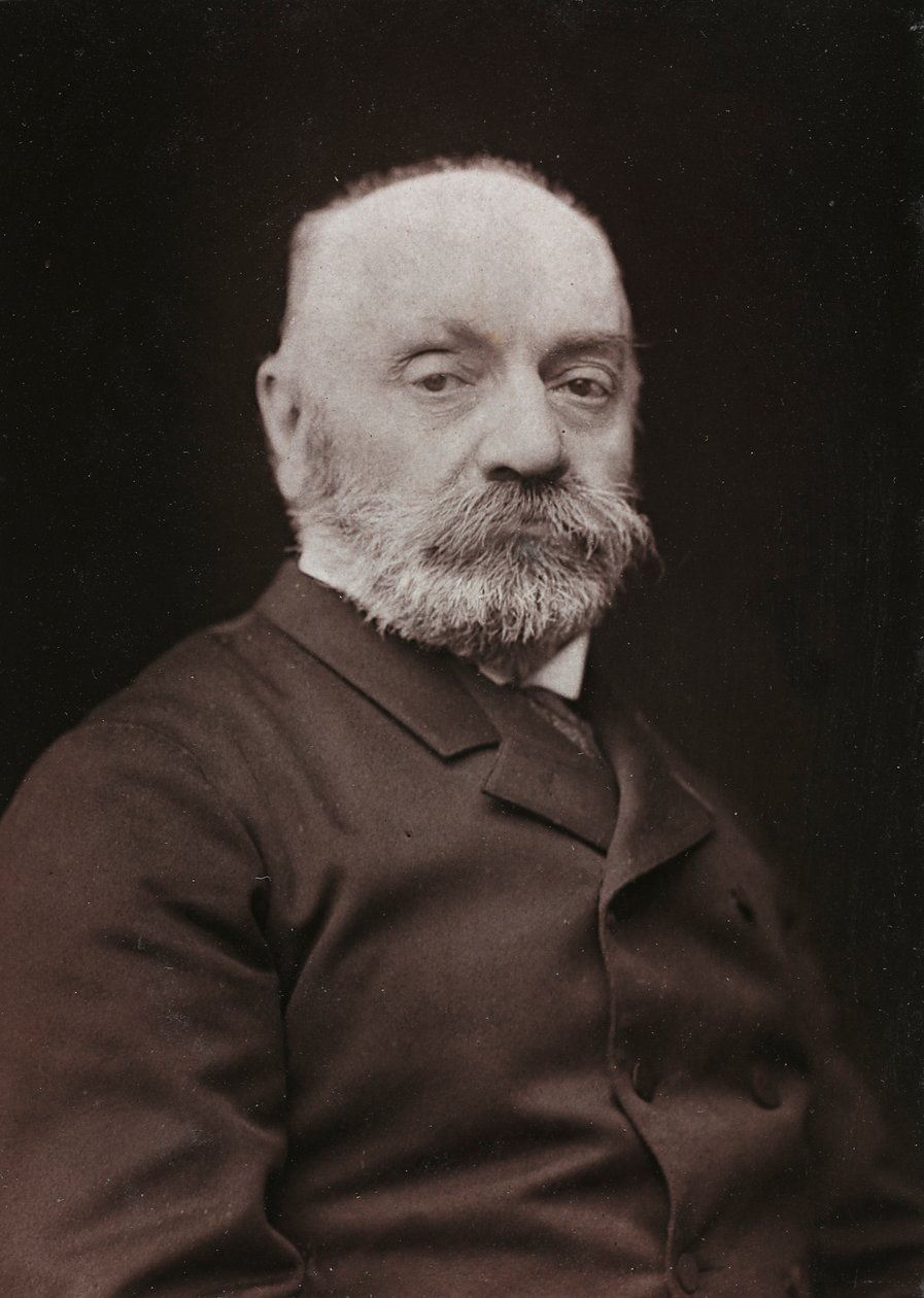 Album Artistique et Biographique, 6e jaar, Salon 1885; portret van de Franse schilder Boulanger Gustave Rodolphe (1824-1888) door Charles Michelez