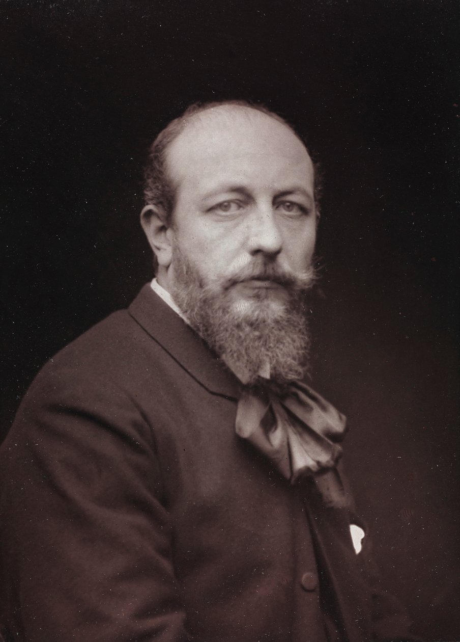 Album Artistique et Biographique, 6e jaar, Salon 1885; portret van de Franse schilder Roger Jourdain (1845-1918) door Charles Michelez