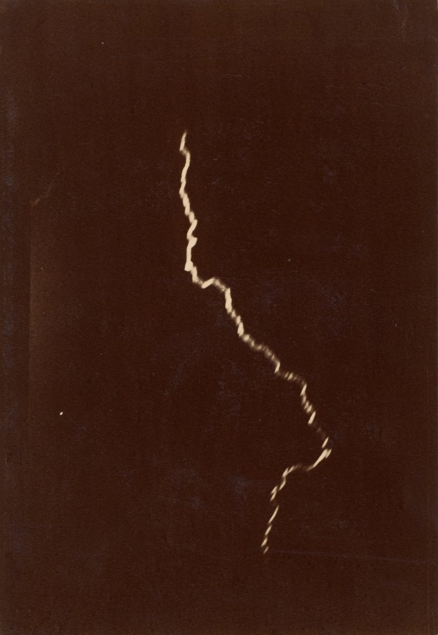 [Spiraal van bliksem in een onweersbui], 12 mei 1886 door Charles Moussette