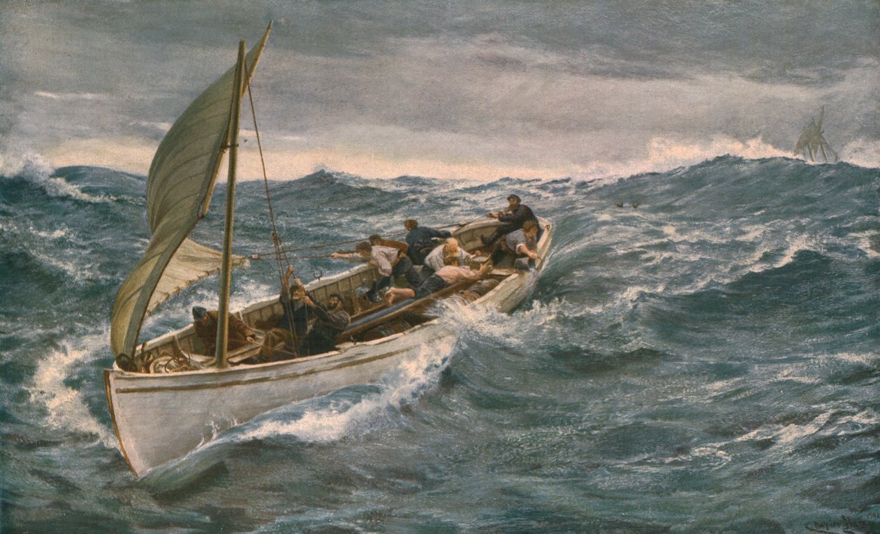 De Bemanning door Charles Napier Hemy