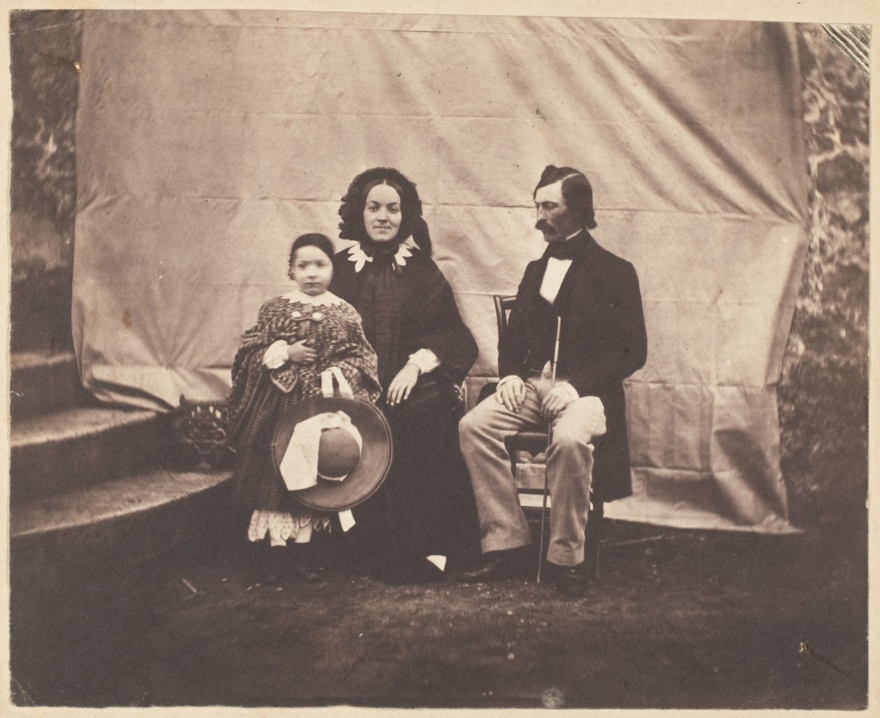 Familiegroep door Charles Nègre