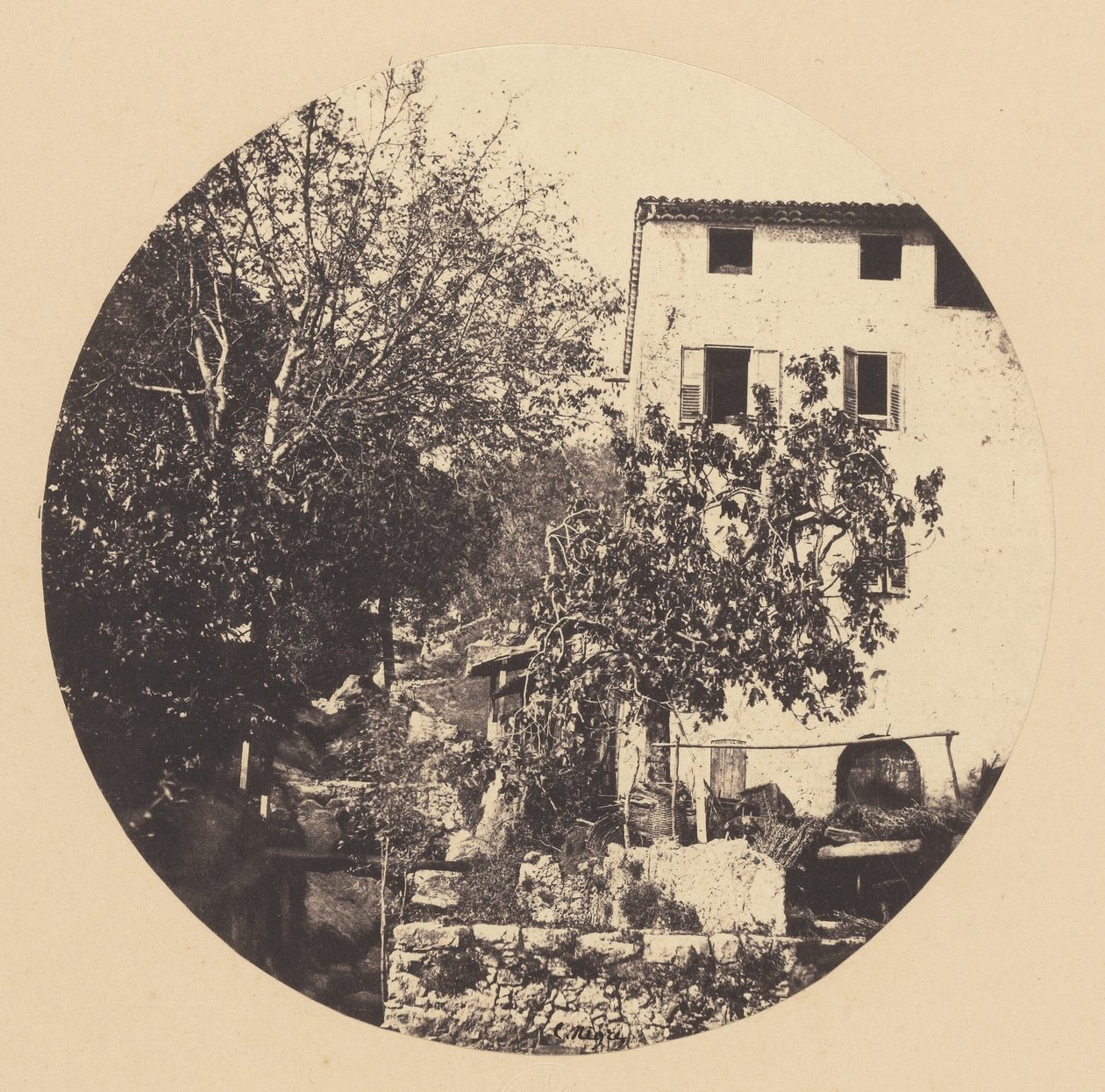[Grasse, molen (watervallen)] door Charles Nègre