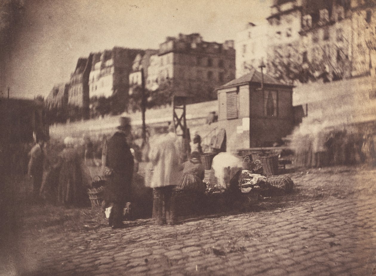 Marktscène bij de Port de l