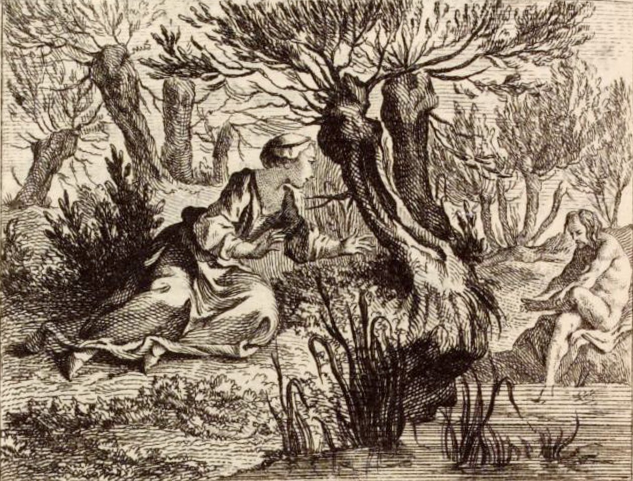 Geval van geweten door Charles Nicolas Cochin