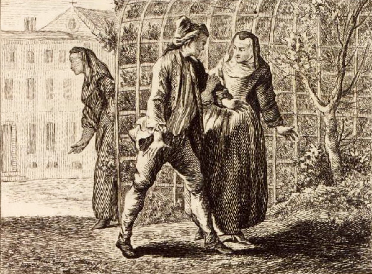 Mazet de Lamporechio door Charles Nicolas Cochin