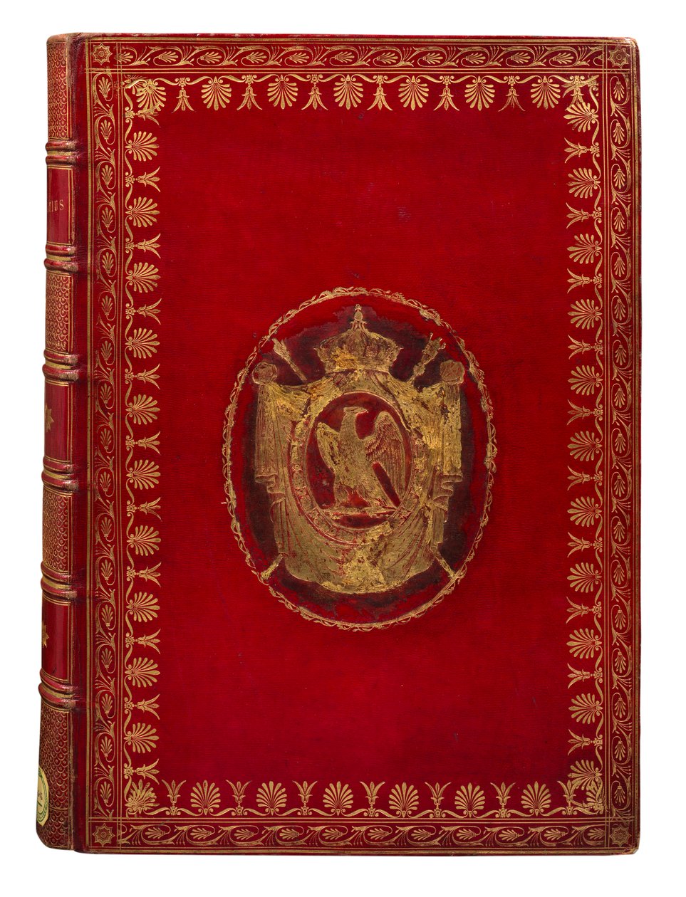 Voorkant van Quintus Horatius Flaccus (boekomslag) door Charles Percier