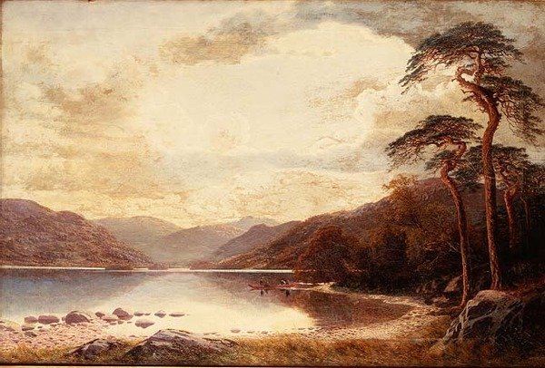 Uitzicht op het Benedenmeer, Killarney door Charles Pettit