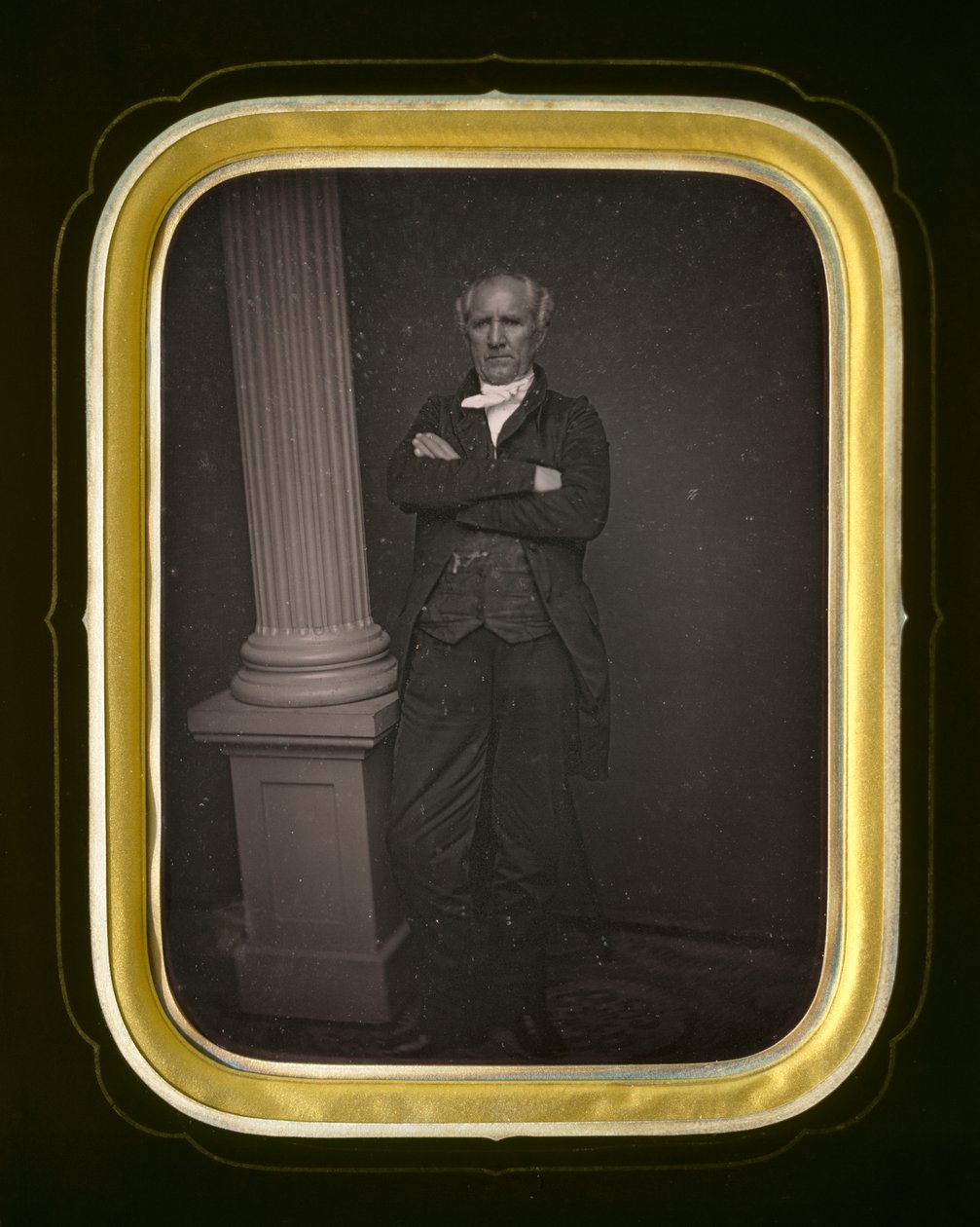 Samuel Houston, 1851 (daguerreotype) door Charles R. and Henry W. 1823 65 Meade