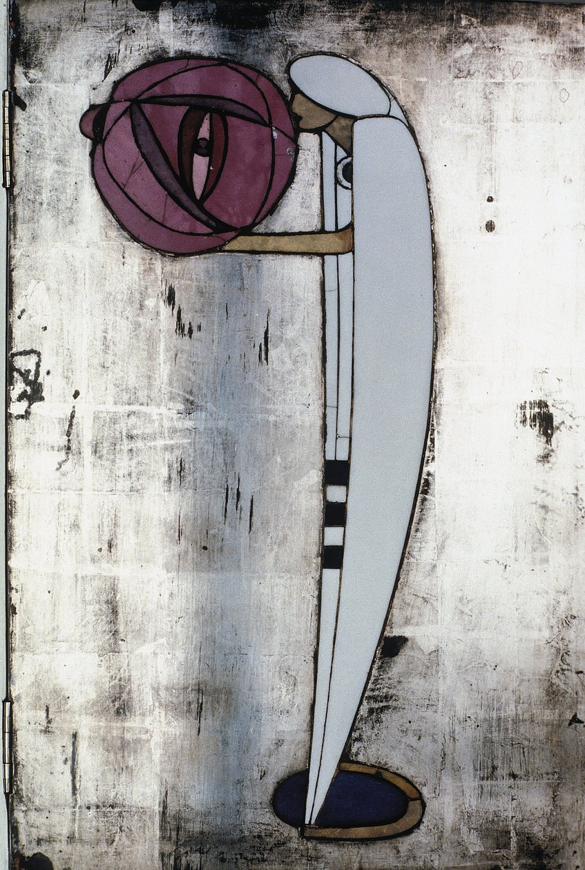 Witte kast ontworpen voor mevrouw Rowat, 1902 door Charles Rennie Mackintosh