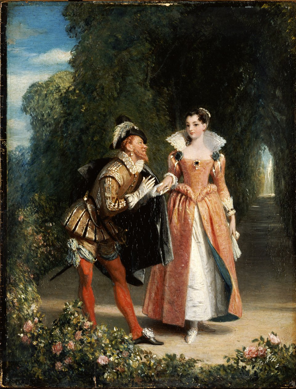 Het voorstel door Charles Robert Leslie