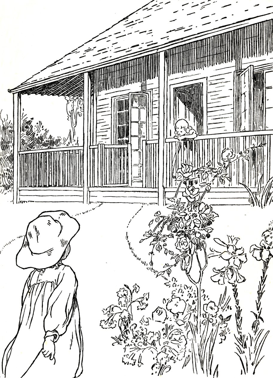 Een huis van kolonisten, 1912 door Charles Robinson