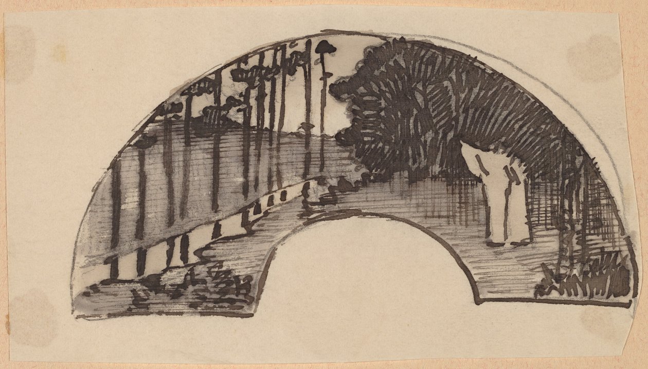 Studie voor een Boog door Charles Sprague Pearce