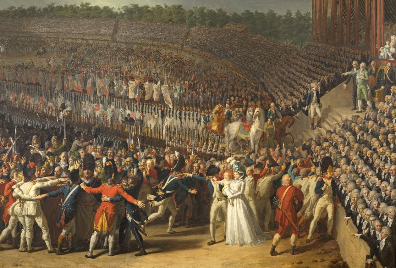 Feest van de Federatie, 14 juli door Charles Thevenin