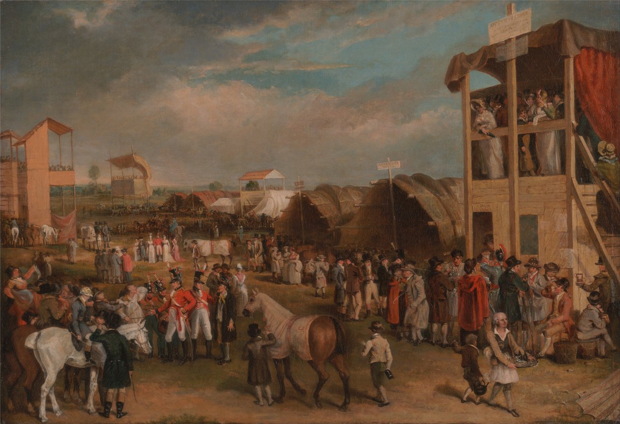 Een uitgebreid overzicht van de Oxford Races door Charles Turner