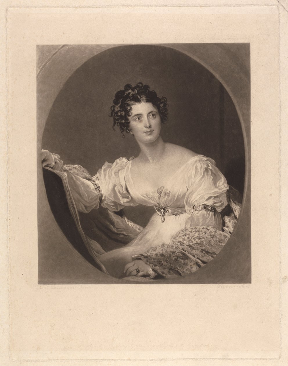 Mevrouw Littleton door Charles Turner