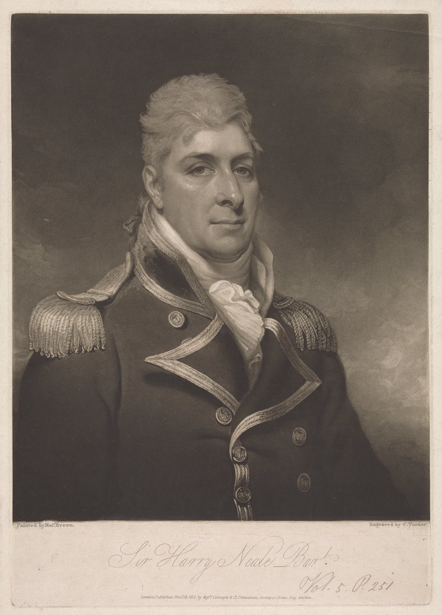 Sir Harry Burrard-Neale, 2e Baronet door Charles Turner