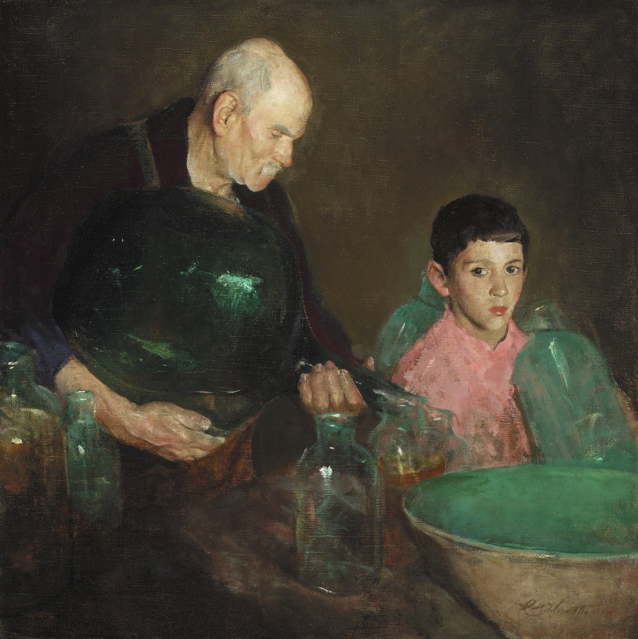 Olie raffineren door Charles Webster Hawthorne