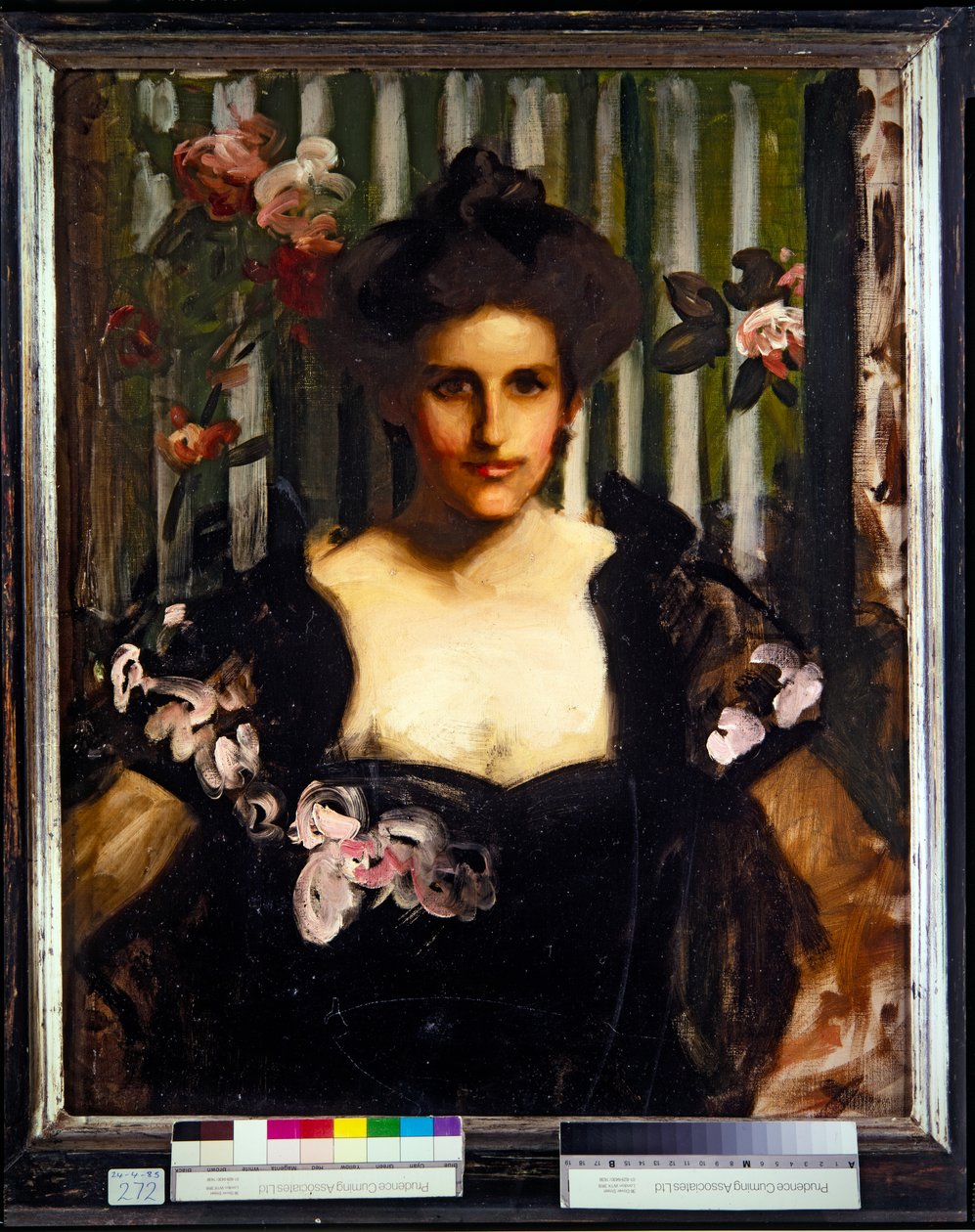 Portret van een Dame door Charles Wellington Furse