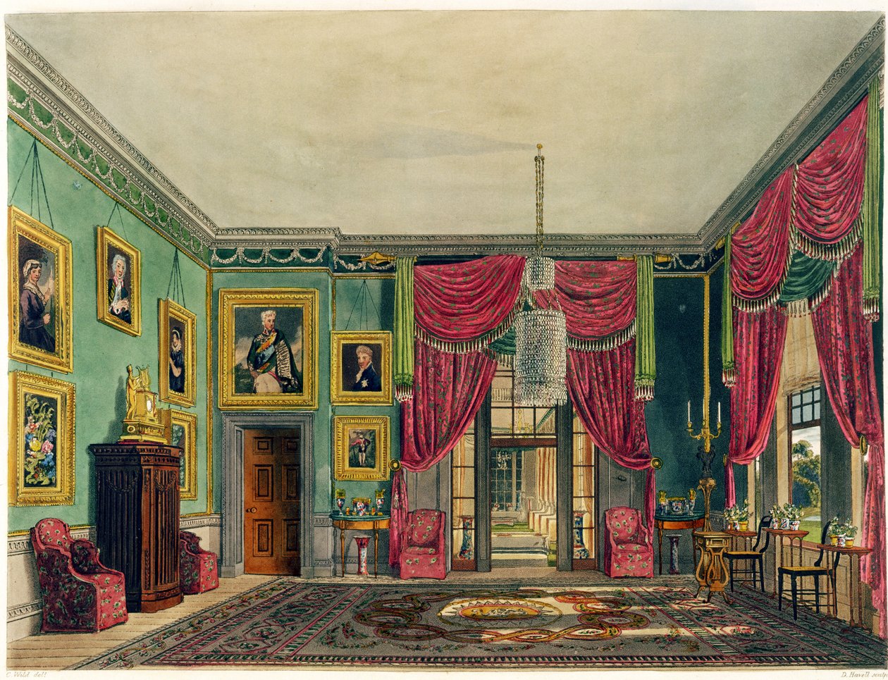 Het Groene Paviljoen, Frogmore House, uit 