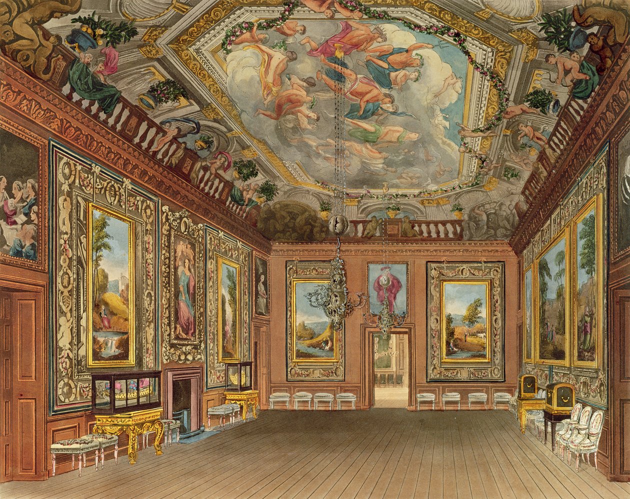 De Tekenzaal van de Koningin, Windsor Castle, uit 