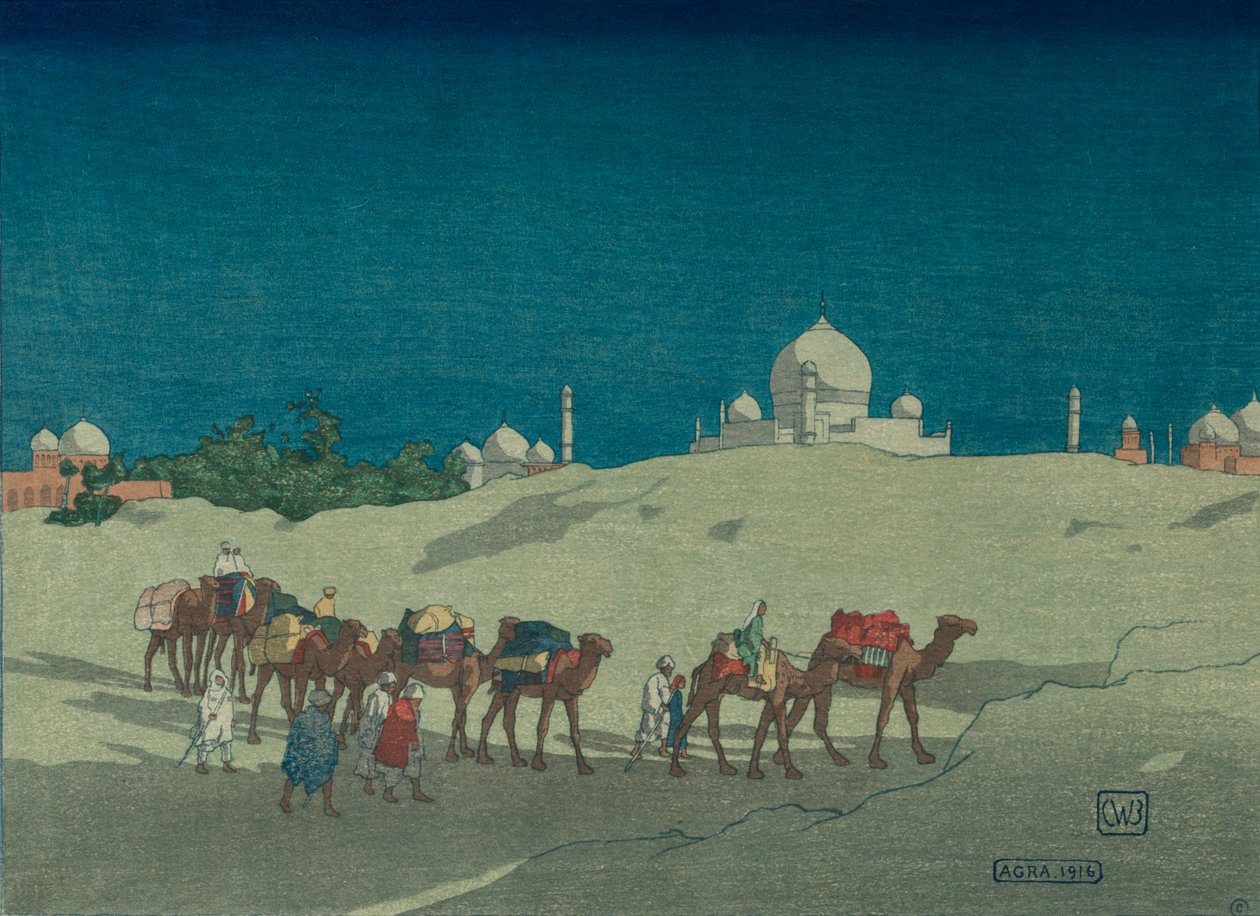 Agra door Charles William Bartlett