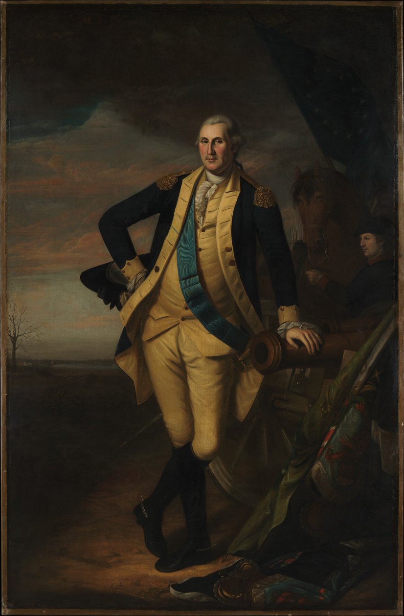 George Washington door Charles Willson Peale